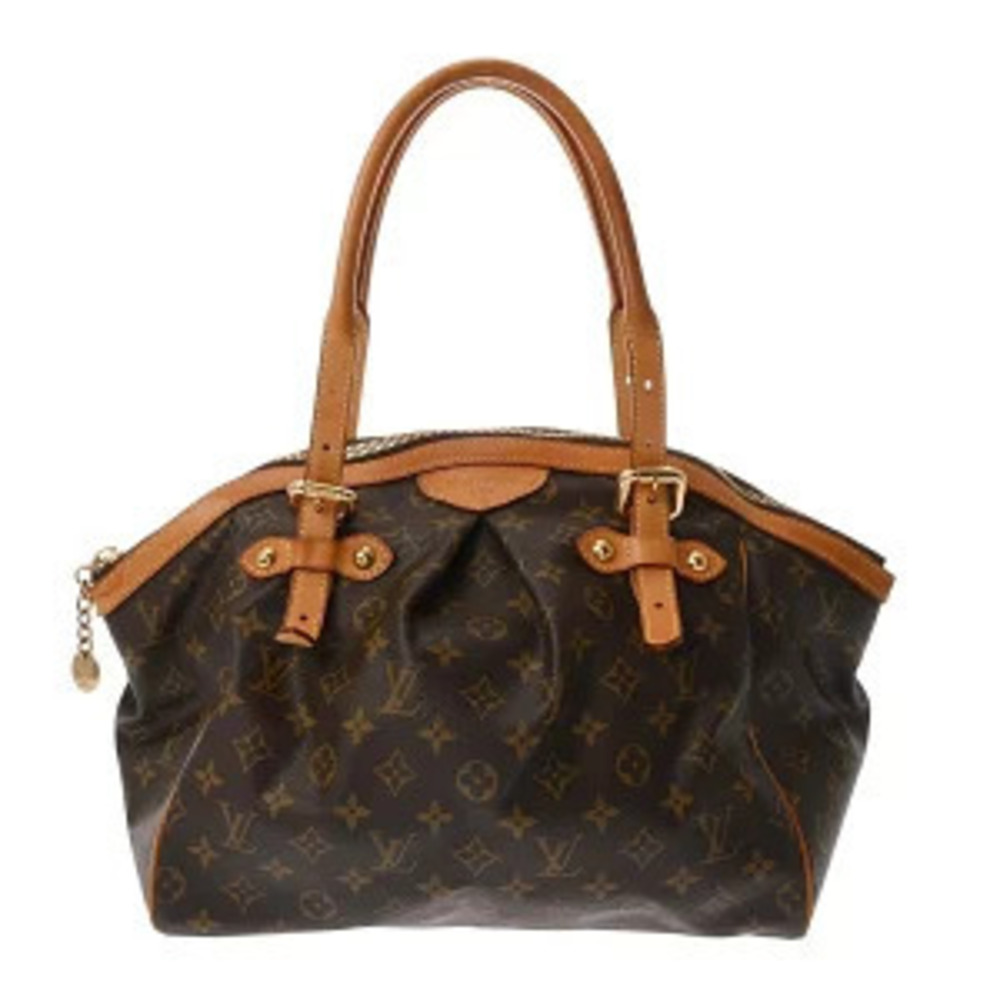 Louis Vuitton Monogram Tivoli Brown Canvas Handbag